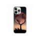 Husa personalizata tip carcasa HQPrint pentru Apple iPhone 13 Pro, model Moon Tree, multicolor, S1D1M0068