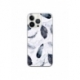 Husa personalizata tip carcasa HQPrint pentru Apple iPhone 13 Pro, model Leaf Design 2, multicolor, S1D1M0071