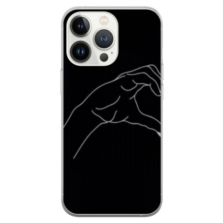 Husa personalizata tip carcasa HQPrint pentru Apple iPhone 13 Pro, model Forever and Always 1, multicolor, S1D1M0094