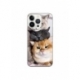 Husa personalizata tip carcasa HQPrint pentru Apple iPhone 13 Pro, model Cats, multicolor, S1D1M0116
