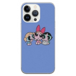 Husa personalizata tip carcasa HQPrint pentru Apple iPhone 13 Pro, model Powerpuff Girls, multicolor, S1D1M0135