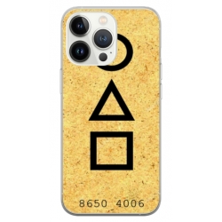 Husa personalizata tip carcasa HQPrint pentru Apple iPhone 13 Pro, model Squid Game 9, multicolor, S1D1M0181