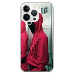 Husa personalizata tip carcasa HQPrint pentru Apple iPhone 13 Pro, model Squid Game 14, multicolor, S1D1M0186