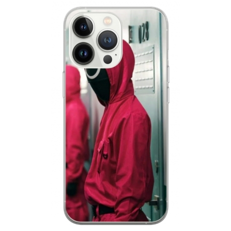 Husa personalizata tip carcasa HQPrint pentru Apple iPhone 13 Pro, model Squid Game 14, multicolor, S1D1M0186