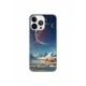 Husa personalizata tip carcasa HQPrint pentru Apple iPhone 13 Pro, model Alien Planet, multicolor, S1D1M0264