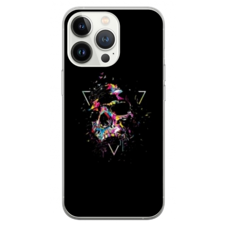 Husa personalizata tip carcasa HQPrint pentru Apple iPhone 13 Pro, model Colorful 5, multicolor, S1D1M0302