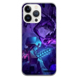 Husa personalizata tip carcasa HQPrint pentru Apple iPhone 13 Pro, model Ender Dragon, multicolor, S1D1M0304
