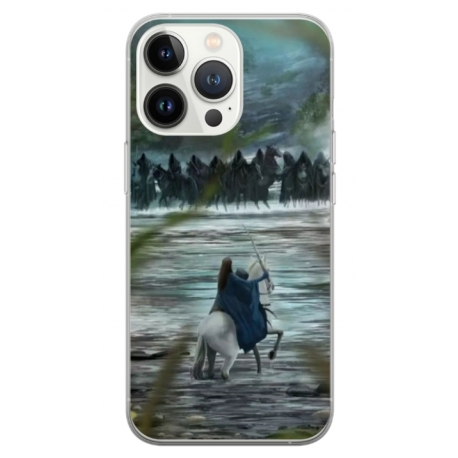 Husa personalizata tip carcasa HQPrint pentru Apple iPhone 13 Pro, model Brave, multicolor, S1D1M0310