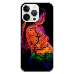 Husa personalizata tip carcasa HQPrint pentru Apple iPhone 13 Pro, model Colorful 7, multicolor, S1D1M0324