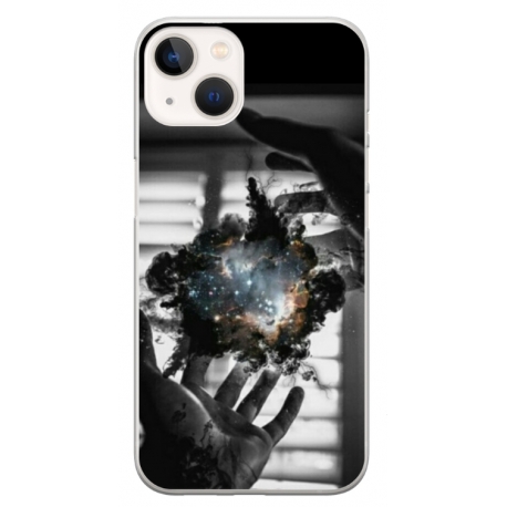Husa personalizata tip carcasa HQPrint pentru Apple iPhone 13, model Dark Magic, multicolor, S1D1M0020