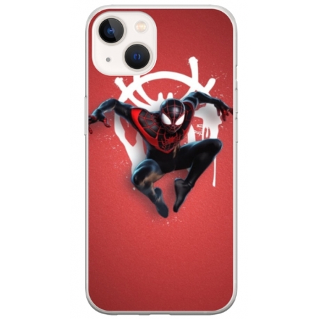 Husa personalizata tip carcasa HQPrint pentru Apple iPhone 13, model Spiderman 3, multicolor, S1D1M0169