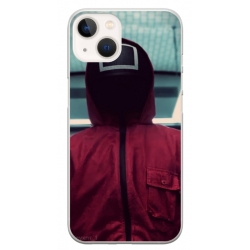 Husa personalizata tip carcasa HQPrint pentru Apple iPhone 13, model Squid Game 2, multicolor, S1D1M0174