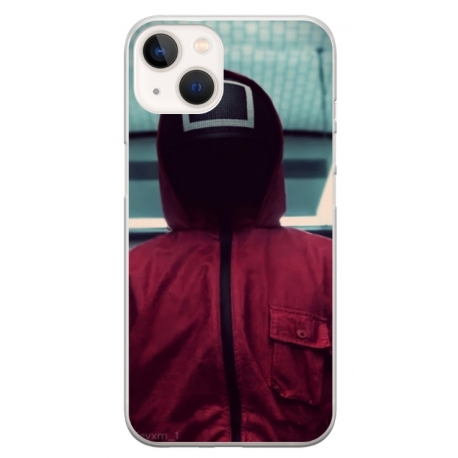 Husa personalizata tip carcasa HQPrint pentru Apple iPhone 13, model Squid Game 2, multicolor, S1D1M0174