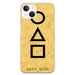 Husa personalizata tip carcasa HQPrint pentru Apple iPhone 13, model Squid Game 9, multicolor, S1D1M0181