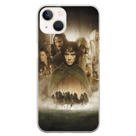 Husa personalizata tip carcasa HQPrint pentru Apple iPhone 13, model Lord of the Rings 2, multicolor, S1D1M0190