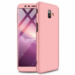 Husa SAMSUNG Galaxy J6 Plus 2018 - GKK 360 Full Cover (Roz/Negru)