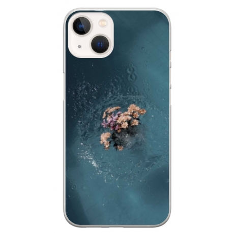 Husa personalizata tip carcasa HQPrint pentru Apple iPhone 13, model Flowers 15, multicolor, S1D1M0215