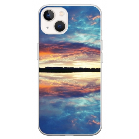 Husa personalizata tip carcasa HQPrint pentru Apple iPhone 13, model Nice View 12, multicolor, S1D1M0247