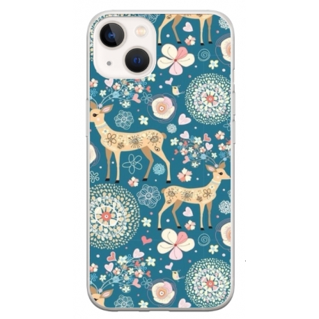 Husa personalizata tip carcasa HQPrint pentru Apple iPhone 13, model Mandela 1, multicolor, S1D1M0254