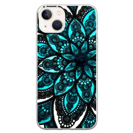 Husa personalizata tip carcasa HQPrint pentru Apple iPhone 13, model Mandela 2, multicolor, S1D1M0255