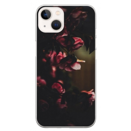 Husa personalizata tip carcasa HQPrint pentru Apple iPhone 13, model Flowers 20, multicolor, S1D1M0344