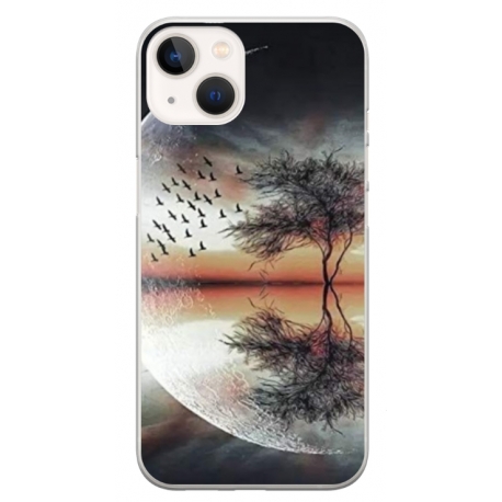 Husa personalizata tip carcasa HQPrint pentru Apple iPhone 13, model Time Flies 3, multicolor, S1D1M0366