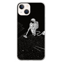 Husa personalizata tip carcasa HQPrint pentru Apple iPhone 14 Plus, model Vacuum of Space, multicolor, S1D1M0007