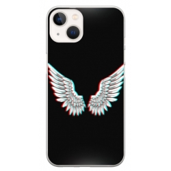Husa personalizata tip carcasa HQPrint pentru Apple iPhone 14 Plus, model Angel, multicolor, S1D1M0219
