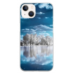 Husa personalizata tip carcasa HQPrint pentru Apple iPhone 14 Plus, model Nice View 9, multicolor, S1D1M0221