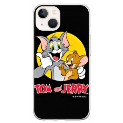 Husa personalizata tip carcasa HQPrint pentru Apple iPhone 14 Plus, model Tom and Jerry 4, multicolor, S1D1M0226
