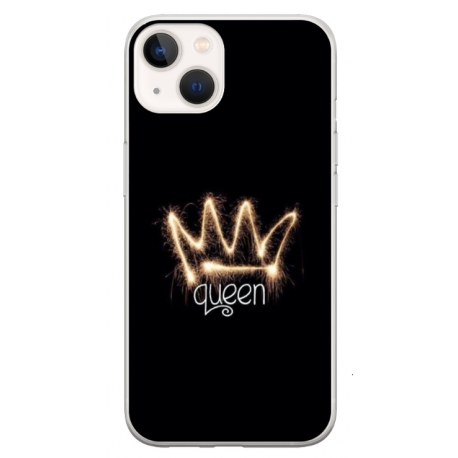Husa personalizata tip carcasa HQPrint pentru Apple iPhone 14 Plus, model Queen, multicolor, S1D1M0243