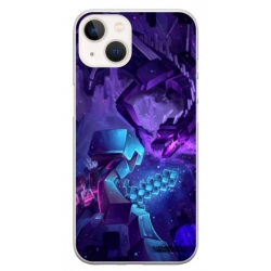 Husa personalizata tip carcasa HQPrint pentru Apple iPhone 14 Plus, model Ender Dragon, multicolor, S1D1M0304