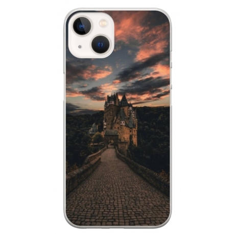 Husa personalizata tip carcasa HQPrint pentru Apple iPhone 14 Plus, model Nice View 14, multicolor, S1D1M0361
