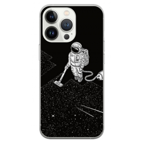 Husa personalizata tip carcasa HQPrint pentru Apple iPhone 14 Pro Max, model Vacuum of Space, multicolor, S1D1M0007