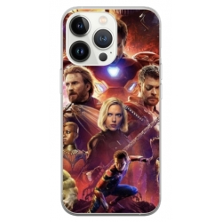 Husa personalizata tip carcasa HQPrint pentru Apple iPhone 14 Pro Max, model Avengers Inifinity War, multicolor, S1D1M0010