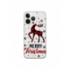 Husa personalizata tip carcasa HQPrint pentru Apple iPhone 14 Pro Max, model Merry Christmas Reindeer 1, multicolor, S1D1M0049
