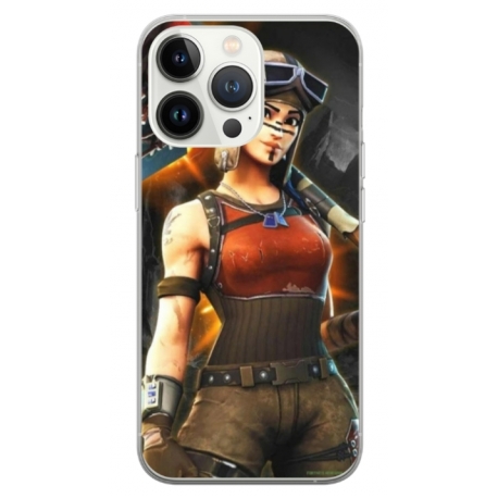 Husa personalizata tip carcasa HQPrint pentru Apple iPhone 14 Pro Max, model Fortnite 1, multicolor, S1D1M0073