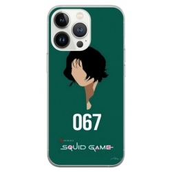 Husa personalizata tip carcasa HQPrint pentru Apple iPhone 14 Pro Max, model Squid Game 16, multicolor, S1D1M0188