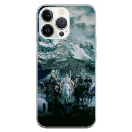 Husa personalizata tip carcasa HQPrint pentru Apple iPhone 14 Pro Max, model Lord of the Rings 1, multicolor, S1D1M0189