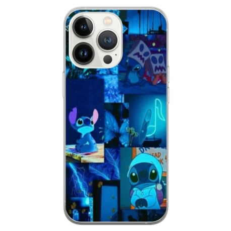 Husa personalizata tip carcasa HQPrint pentru Apple iPhone 14 Pro Max, model Stitch 1, multicolor, S1D1M0191