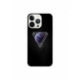Husa personalizata tip carcasa HQPrint pentru Apple iPhone 14 Pro Max, model Triangle Planet, multicolor, S1D1M0278