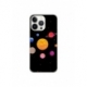 Husa personalizata tip carcasa HQPrint pentru Apple iPhone 14 Pro Max, model Colorful Galaxy, multicolor, S1D1M0283