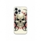 Husa personalizata tip carcasa HQPrint pentru Apple iPhone 14 Pro Max, model Skull 1, multicolor, S1D1M0284
