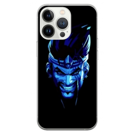 Husa personalizata tip carcasa HQPrint pentru Apple iPhone 14 Pro Max, model Blue King, multicolor, S1D1M0305