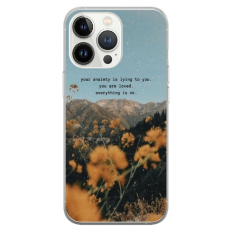 Husa personalizata tip carcasa HQPrint pentru Apple iPhone 14 Pro Max, model Quote 1, multicolor, S1D1M0306