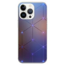 Husa personalizata tip carcasa HQPrint pentru Apple iPhone 14 Pro Max, model Square, multicolor, S1D1M0315