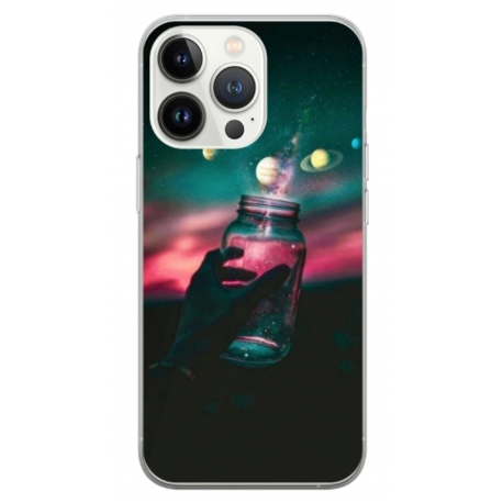Husa personalizata tip carcasa HQPrint pentru Apple iPhone 14 Pro Max, model Colorful 10, multicolor, S1D1M0369