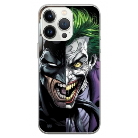 Husa personalizata tip carcasa HQPrint pentru Apple iPhone 14 Pro, model Batman VS Joker, multicolor, S1D1M0012