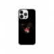 Husa personalizata tip carcasa HQPrint pentru Apple iPhone 14 Pro, model Black Cat 2, multicolor, S1D1M0016