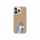 Husa personalizata tip carcasa HQPrint pentru Apple iPhone 14 Pro, model Tired Bunny, multicolor, S1D1M0027